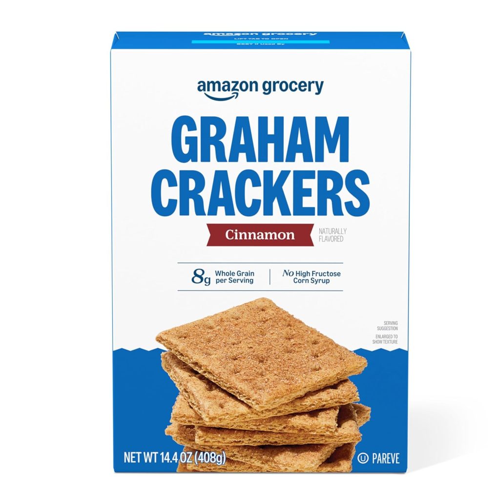 Amazon Grocery, Cinnamon Graham Crackers, 14.4 Oz (Previously Happy Belly, Packaging May Vary)