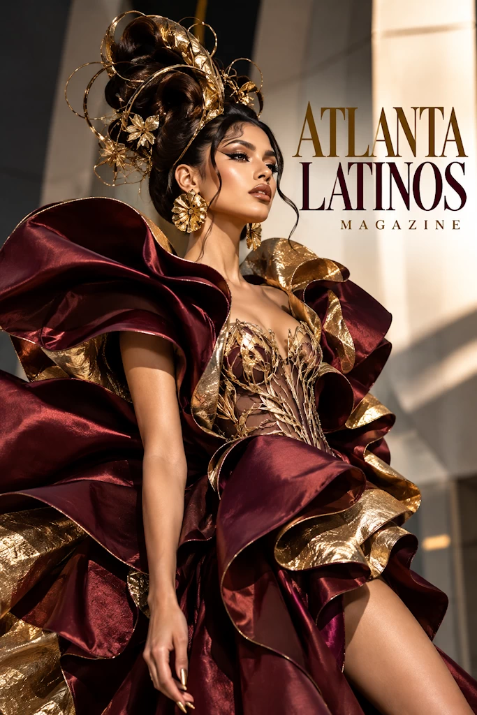 Atlanta Latinos Magazine couture fashion cover