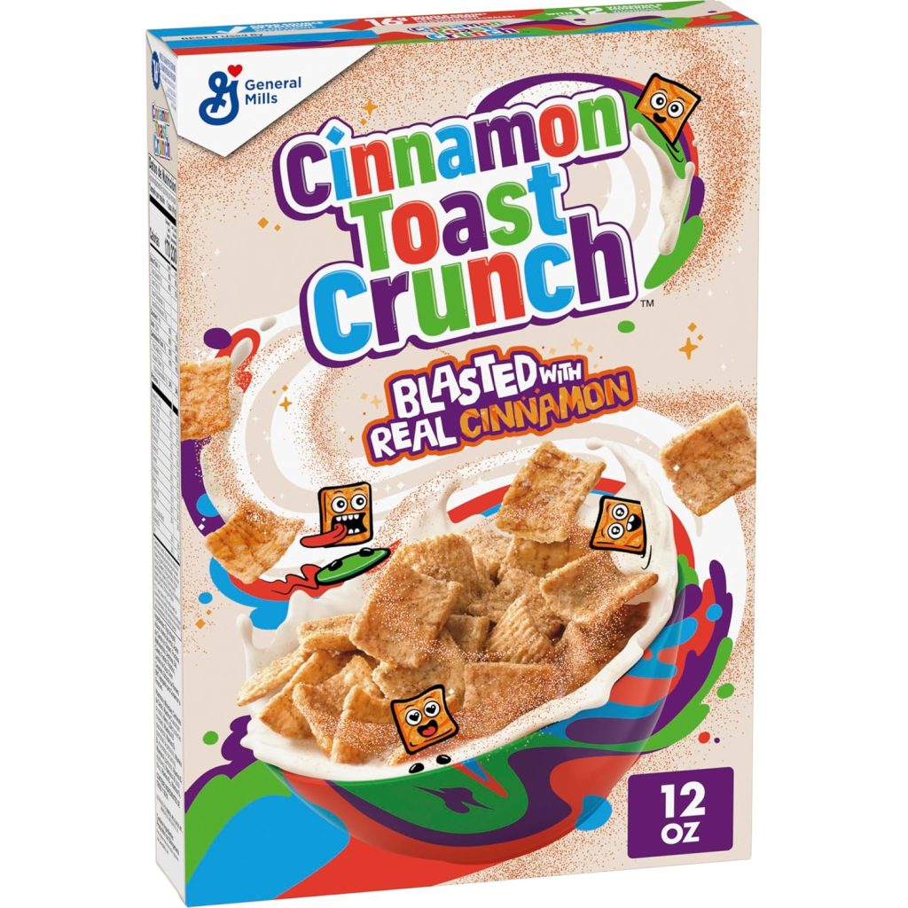 Cinnamon Toast Crunch Breakfast Cereal, 12 oz