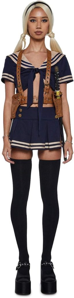 Dolls Kill One-Hit Knockout Costume Set by Trickz N' Treatz – Adult Sailor Halloween Outfit