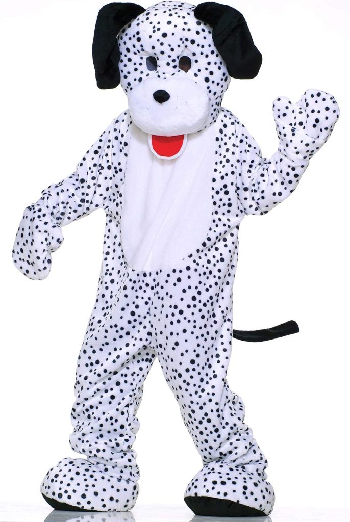 Forum Deluxe Plush Dog Mascot Dalmatian Costume
