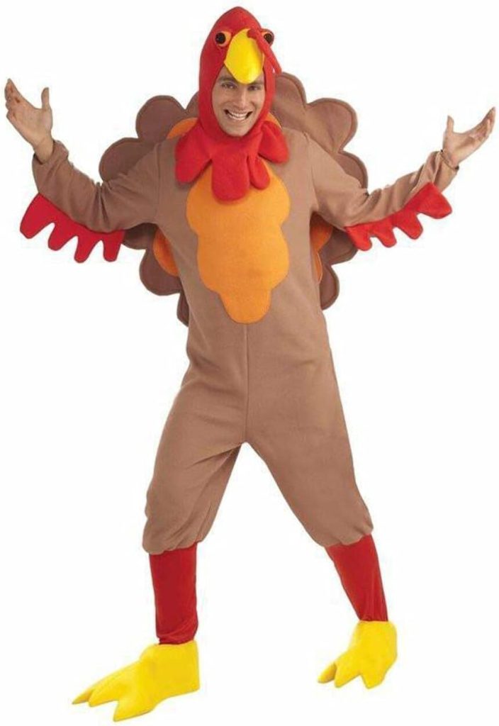 Forum Novelties Men's Adult Fleece Turkey Costume