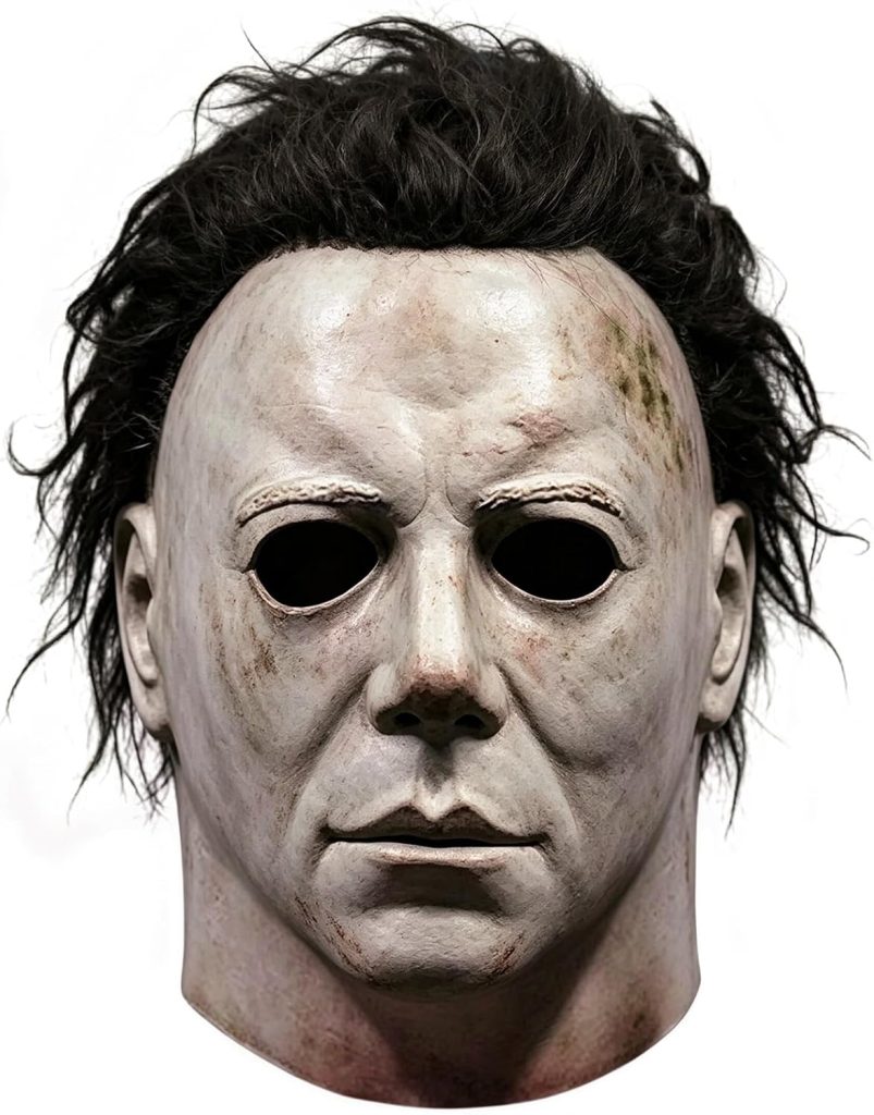 Halloween Michael Myers Mask - Scary Latex Horror Mask for Adults, Cosplay Costume for Halloween Party