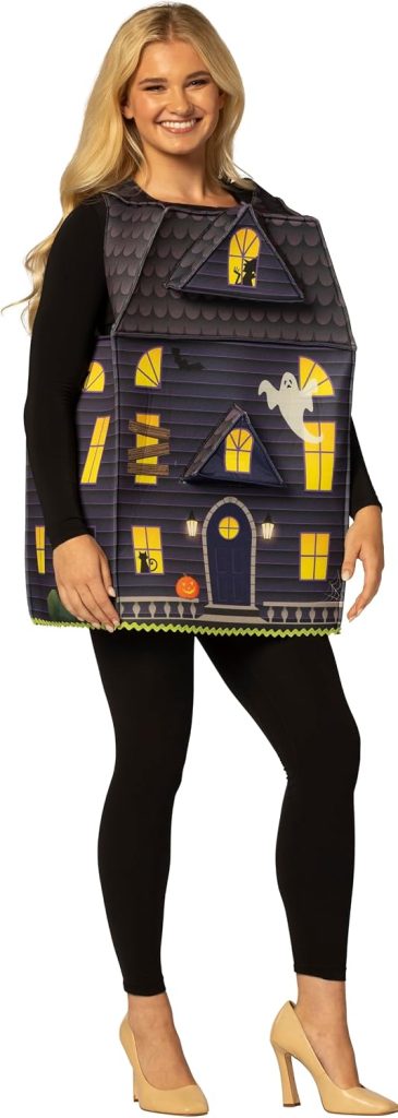 Haunted House Halloween Costume, Men and Women, One Size Fits Most