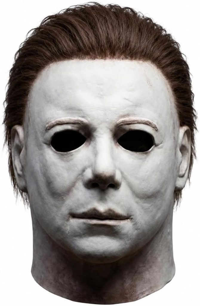Michael Myers Mask Halloween Horror Cosplay Costume Latex Props
