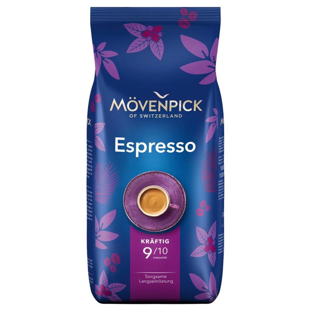 Movenpick Espresso Coffee Beans 8 X 1Kg