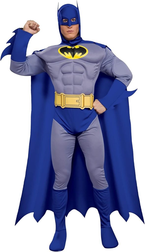 Rubies DC Comics Superheroes: Batman Costume for Adults, Men's Large