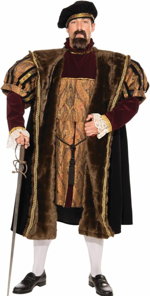 Rubies Men's Deluxe Designer Collection King Henry The VIII Costume