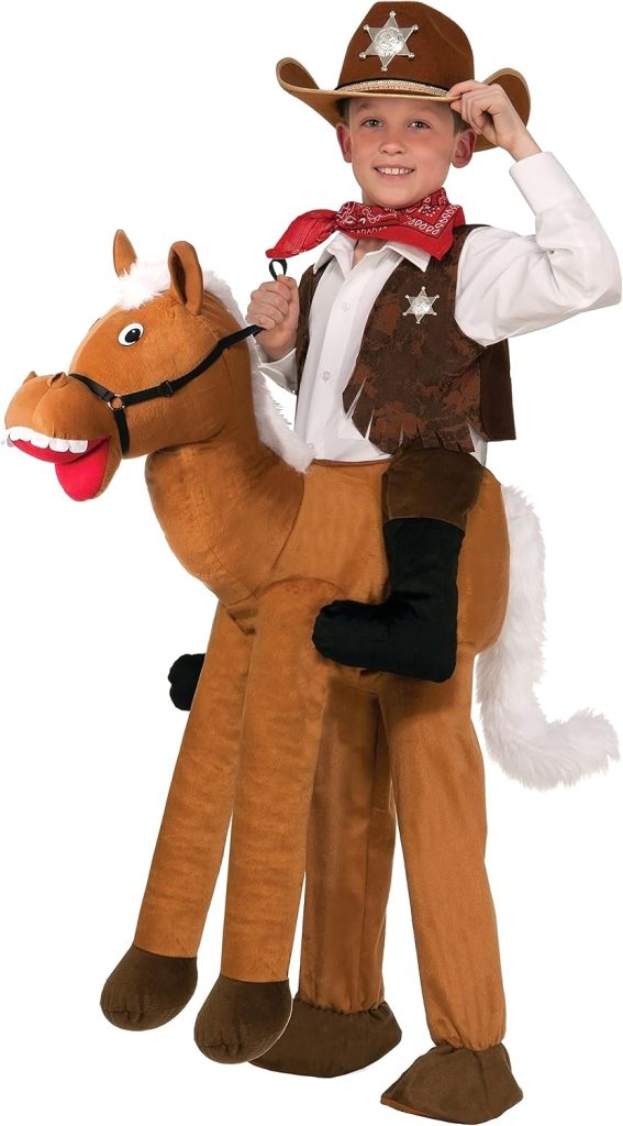 Rubies Ride A Horse Cowboy Costume for Kids, Boy's Standard