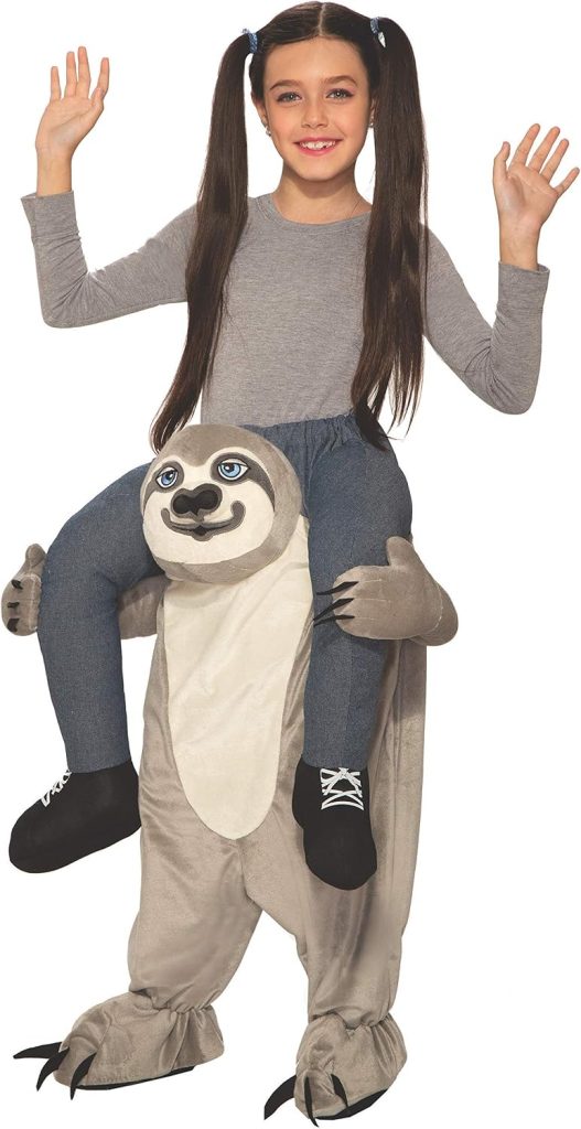 Rubies Sloth Ride On Costume for Kids, Unisex Standard