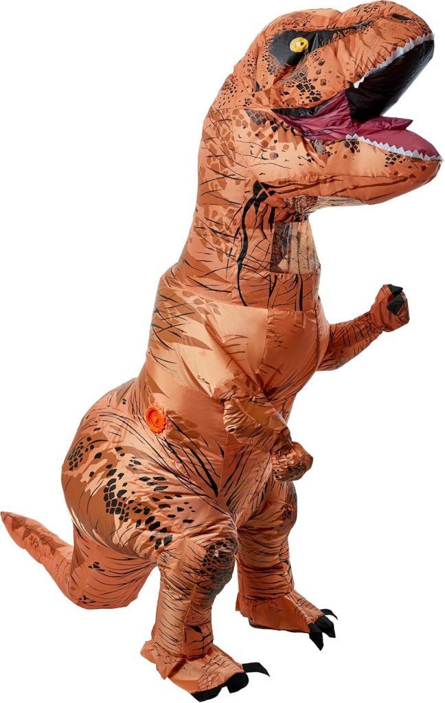 Rubies at Party City Jurassic World: T-Rex Inflatable Costume for Teens