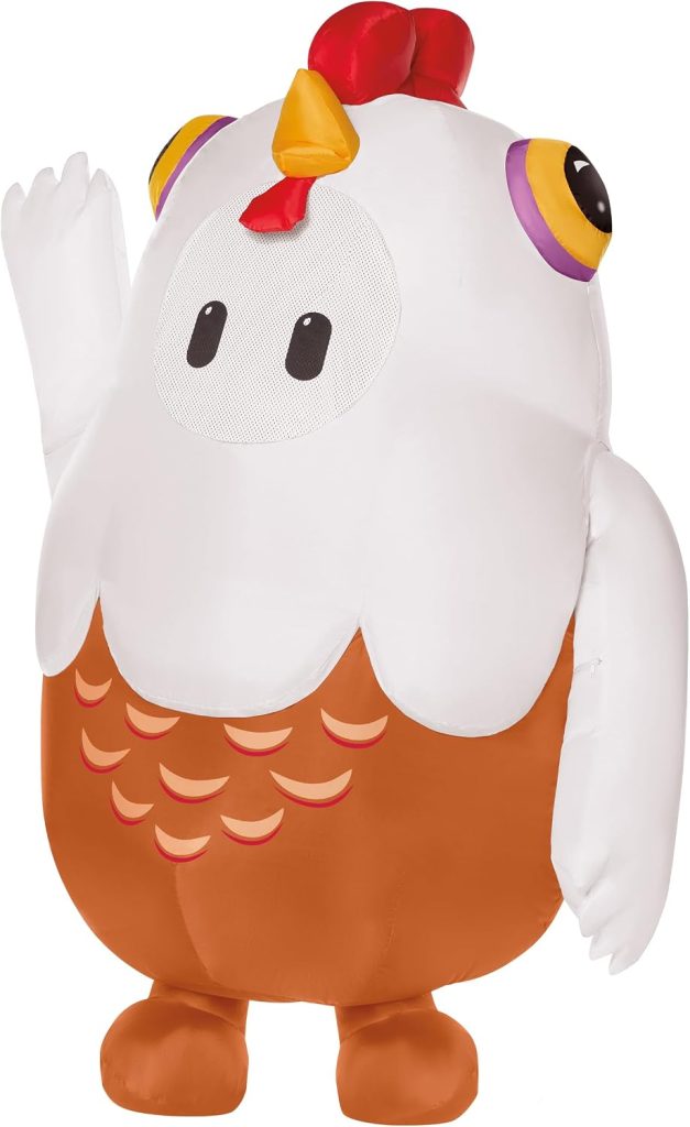 Spirit Halloween Kids Inflatable Chicken Costume - Fall Guys