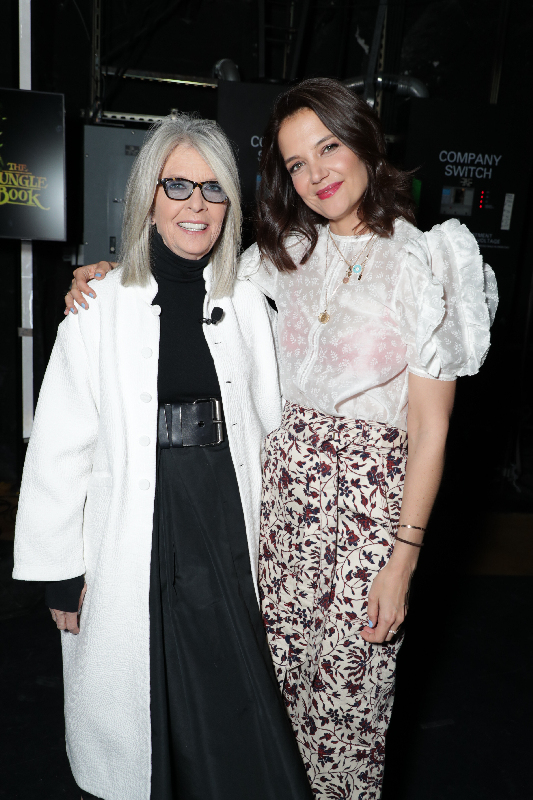 cinemacon-2019-diane-keaton-katie-holmes