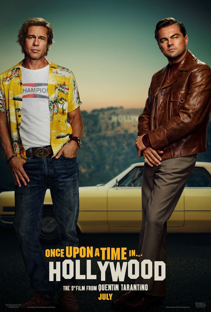 Brad Pitt And Leonardo Dicaprio Once Upon A Time In Hollywood