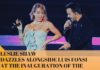 Leslie Shaw Y Luis Fonsi Inaugurationpan American Games 2019