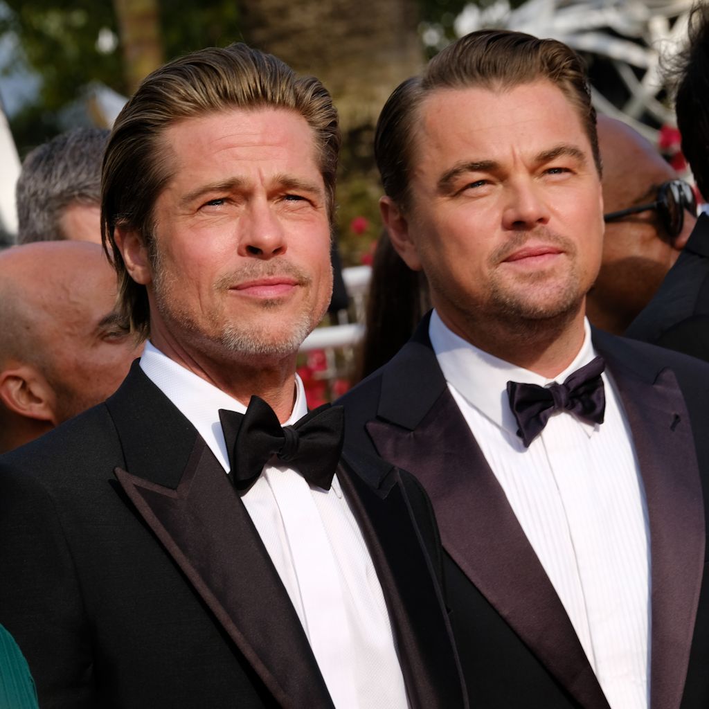 Once Upon A Time In Hollywood Cannes Brad Pitt Leonardo Dicaprio Red Carpet