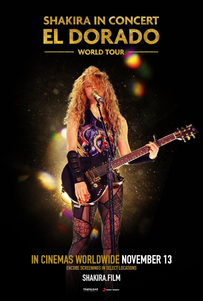 Shakira El Dorado Concert Film. Atlanta Latinos Magazine #shakiraconcert