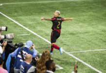Atlanta United Vs New England Playoffs Round 1 Escobar