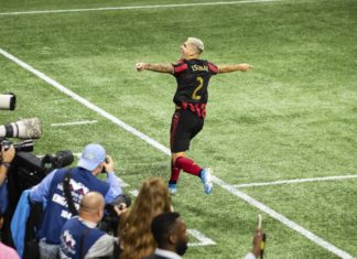 Atlanta United Vs New England Playoffs Round 1 Escobar