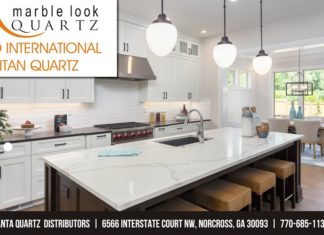 Atlanta-Quartz-Distributors-Marble-look-SINO-International-Titan-Quartz-norcross-showroom