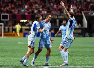 atl goal celebration