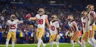 49ers aplastan a Colts en MNF con brillantes Purdy y McCaffrey