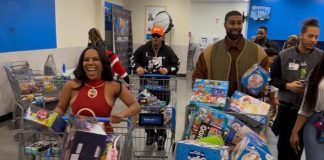 Atlanta stars surprise Decatur families with holiday giving