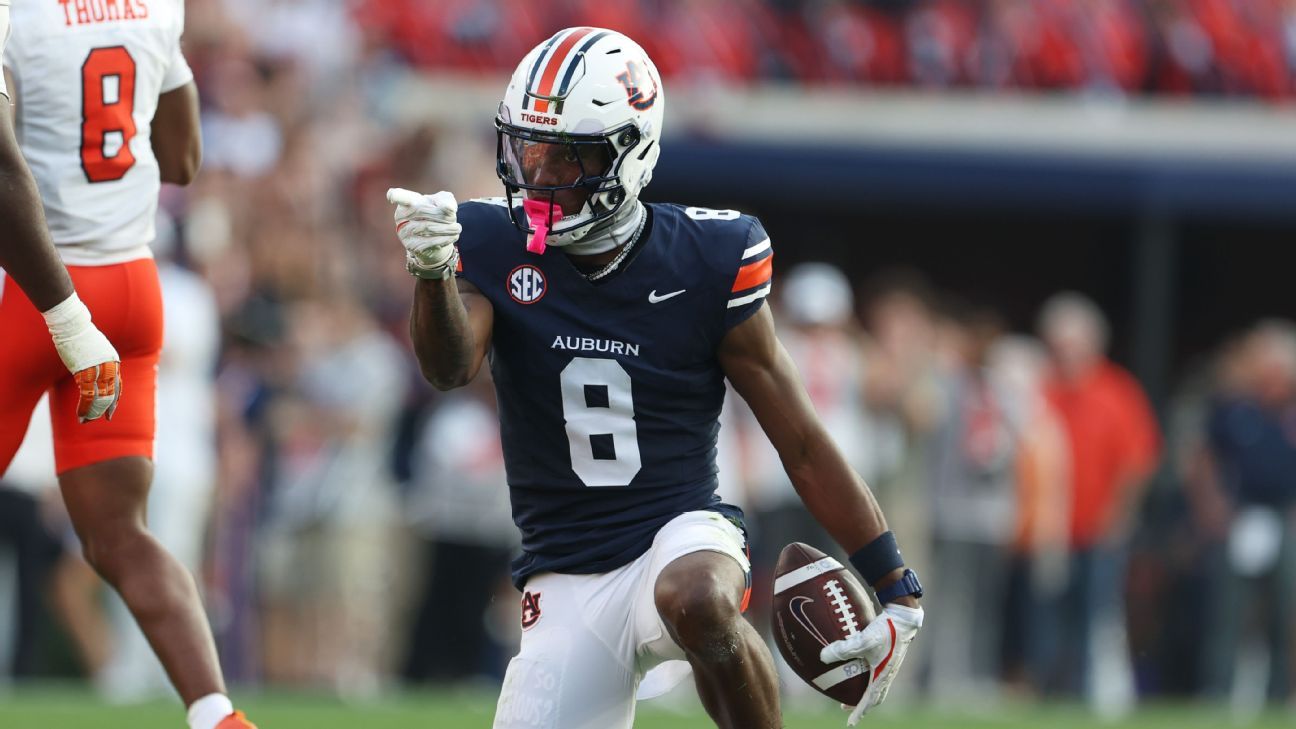 Auburn WR Cam Coleman to enter portal, sources say