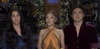Cher Slaps Ariana Grande & Bowen Yang in 'Saturday Night Live' Promos