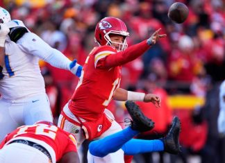 Chiefs: Patrick Mahomes evitó daño adicional en su rodilla
