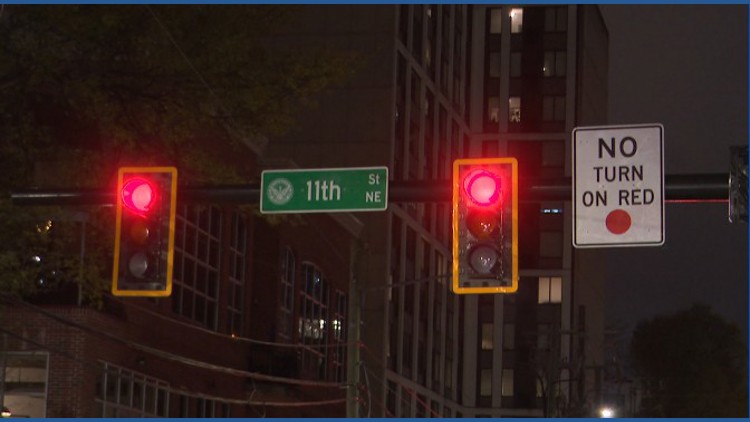 Deadline approaches for Atlanta's implementation of no right turn on red lights in parts of city
