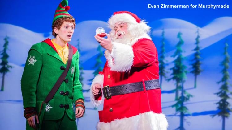 Elf the Musical brings Christmas cheer, local stars home