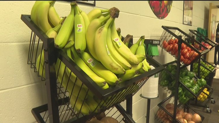 Grocery store opens for students at CJ Hicks Elementary School in Conyers