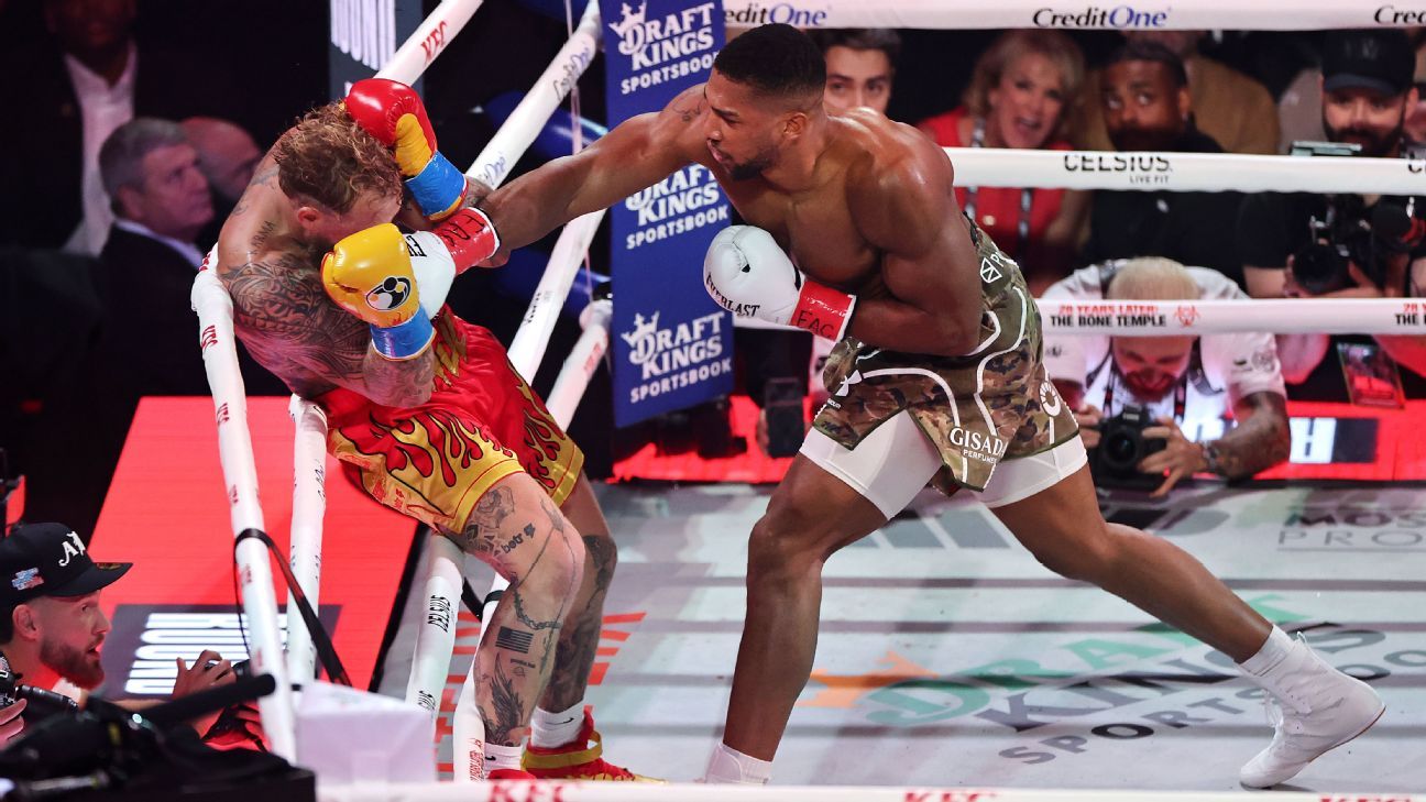 Jake Paul vs. Anthony Joshua live updates, results and analysis
