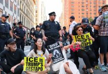 protestas de migrantes en estados unidos son victimas de arrestos por el ice