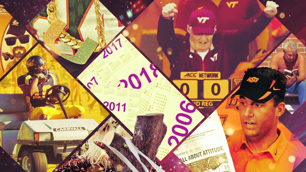 Los 25 momentos virales del fútbol americano colegial en 25 años