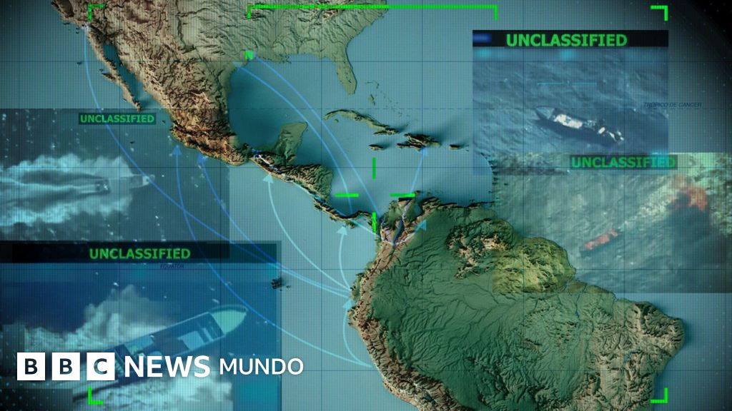 Los mapas que muestran por dónde viaja la droga desde América Latina hasta EE.UU. (y cuánta llega por el Caribe)