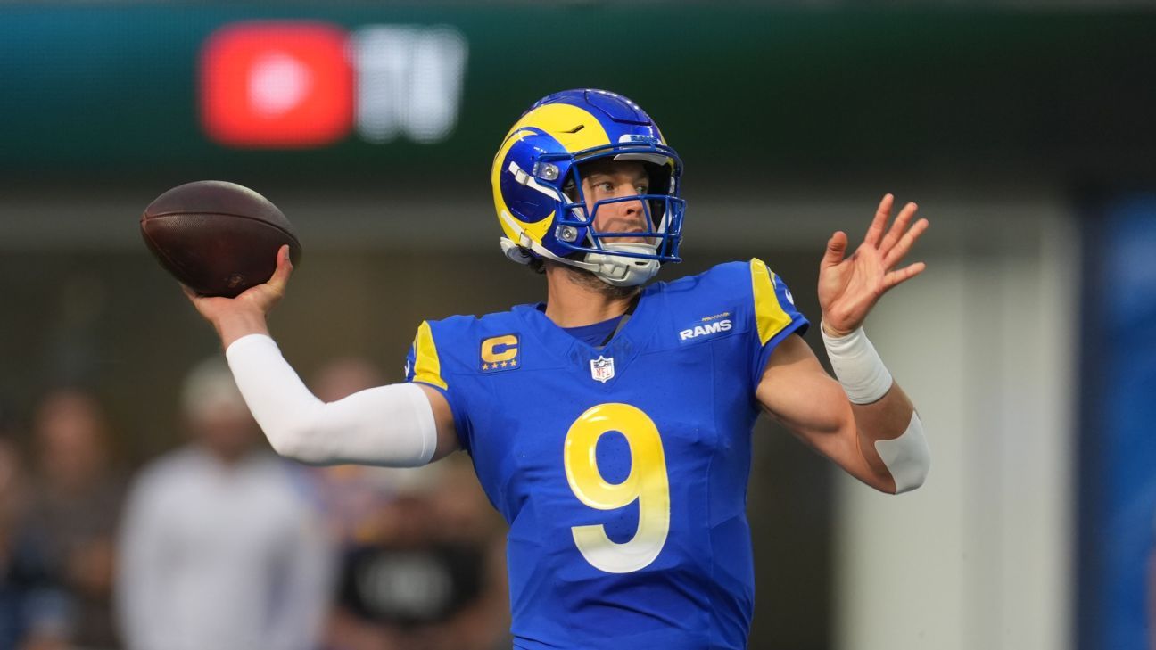 Matthew Stafford vs. Drake Maye: Inside the odds, how to bet the MVP race