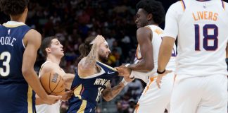 NBA suspends Pelicans' Jose Alvarado, Suns' Mark Williams for fight