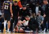 Nikola Jokic es baja 4 semanas por hiperextensión de rodilla