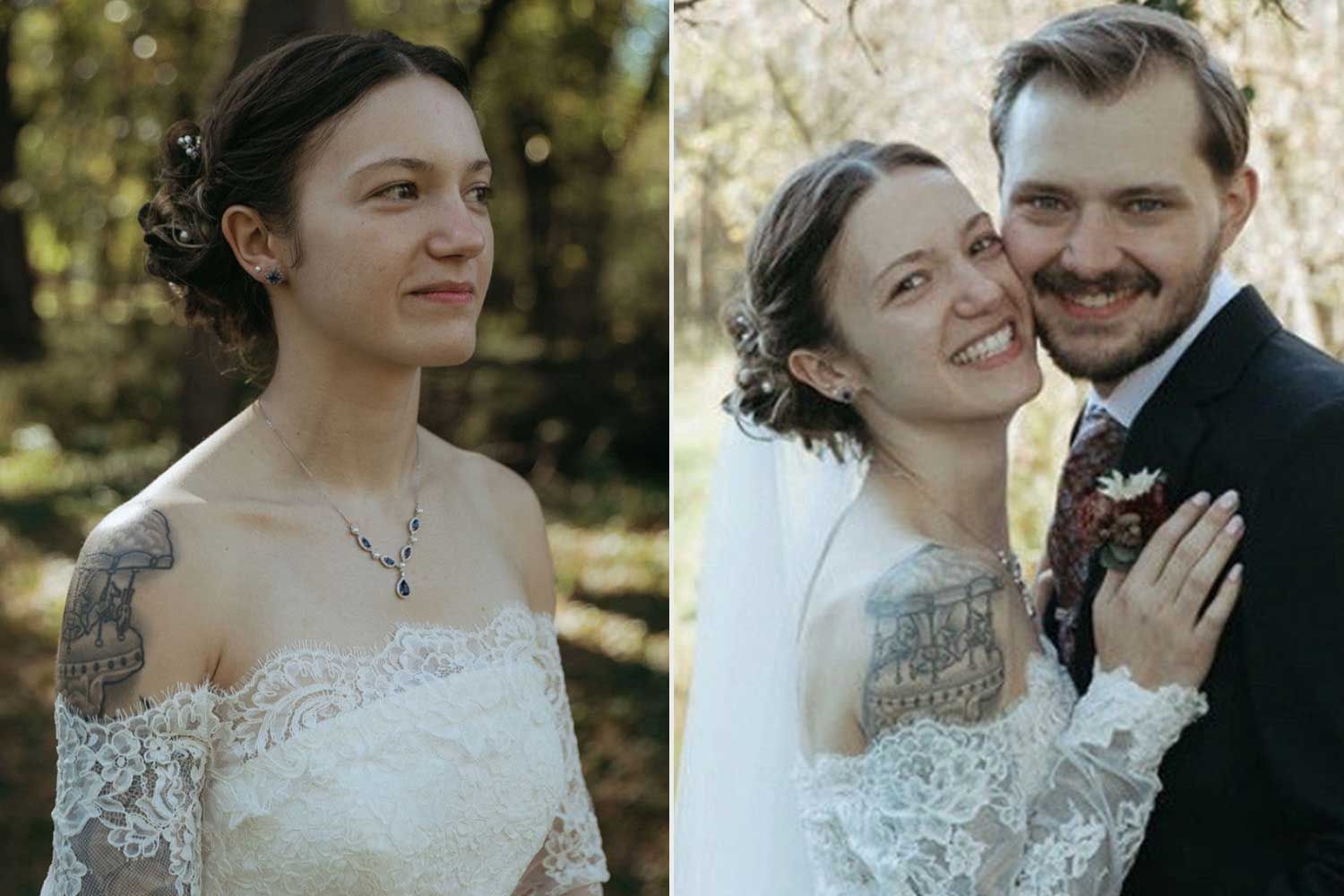 Novia sin maquillaje en su boda inspira en TikTok