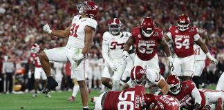 Oklahoma errors key blown lead, loss to Alabama in CFP opener