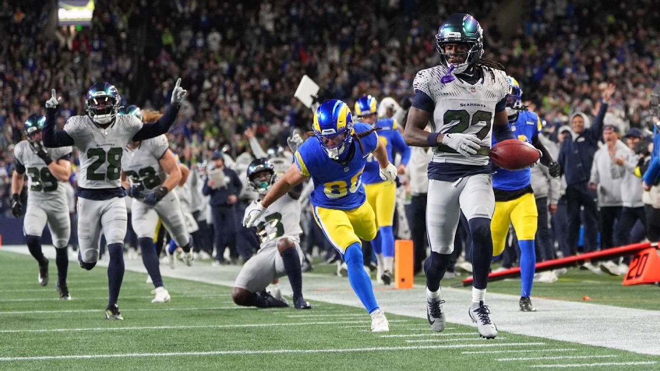 Rams pierden en Seattle y Seahawks comandan la NFC