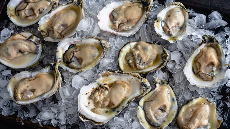 Raw oysters linked to a multistate salmonella outbreak that has sickened 64 people