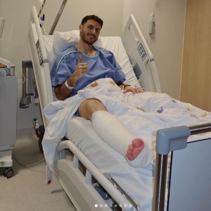 Santi Gimenez fue operado con éxito y ahora se enfoca en la recuperación