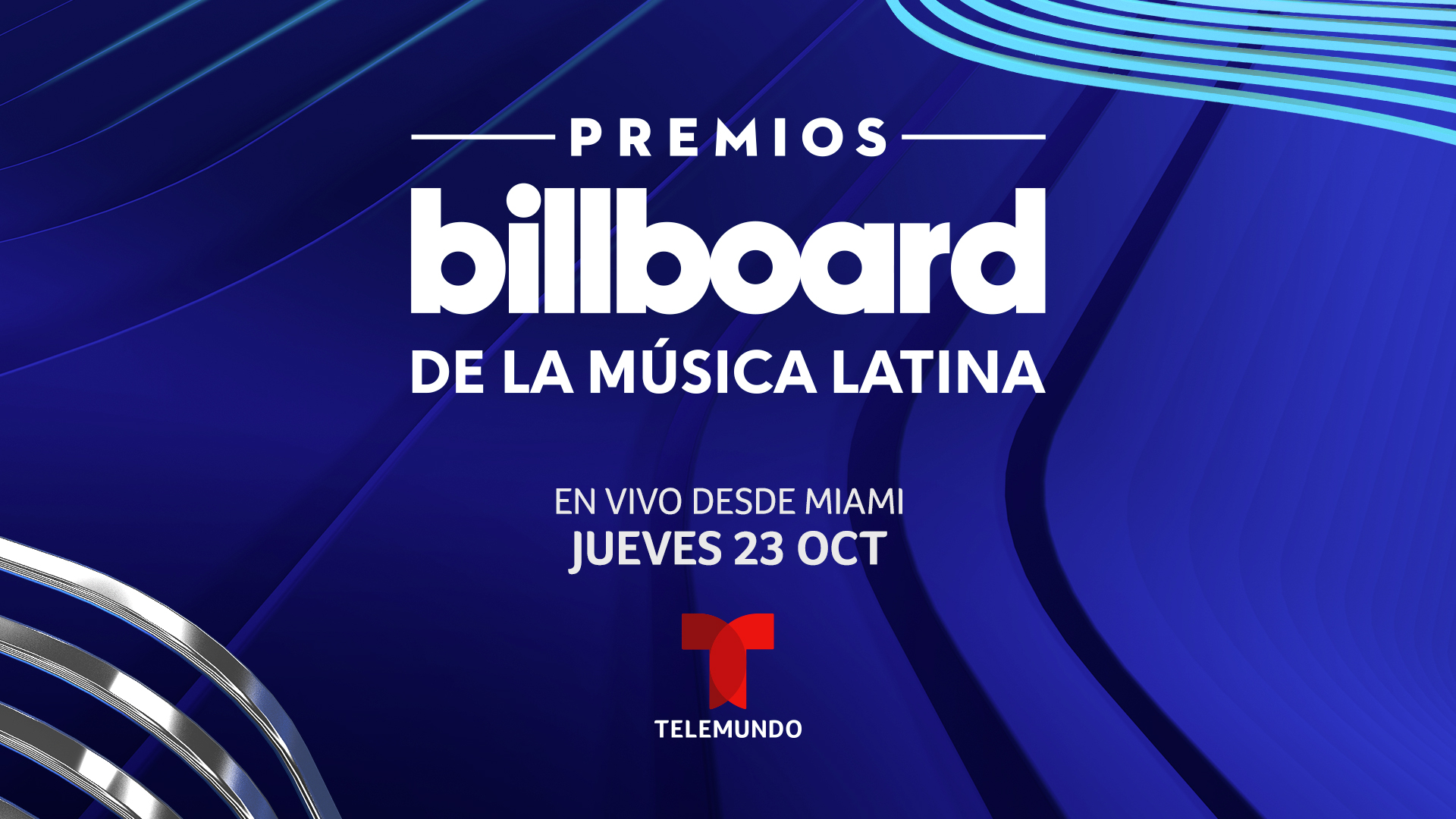 Telemundo Confirma la Fecha para la Noche Más Electrizante de la Música Latina: Los Premios Billboard de la Música Latina 2025 se Transmitirán en Vivo el 23 de Octubre