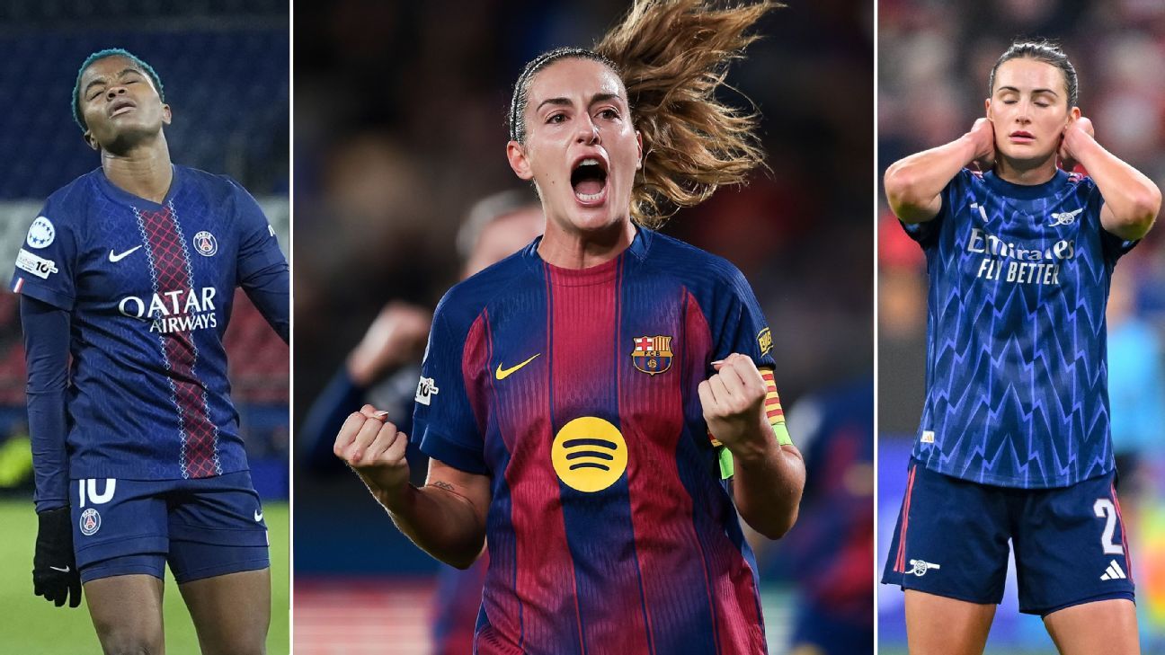 UWCL grades for every team: Leuven get A+; Barça an A-, PSG fail