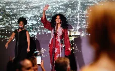 Diana Ross at Alex Prager x The Cultivist dinner at Art Basel Miami Beach on December 3, 2025 in Miami, Florida.