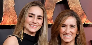 El 'matchy, matchy' de Alejandra Martos y su hija Manuela para una noche de cine en Madrid