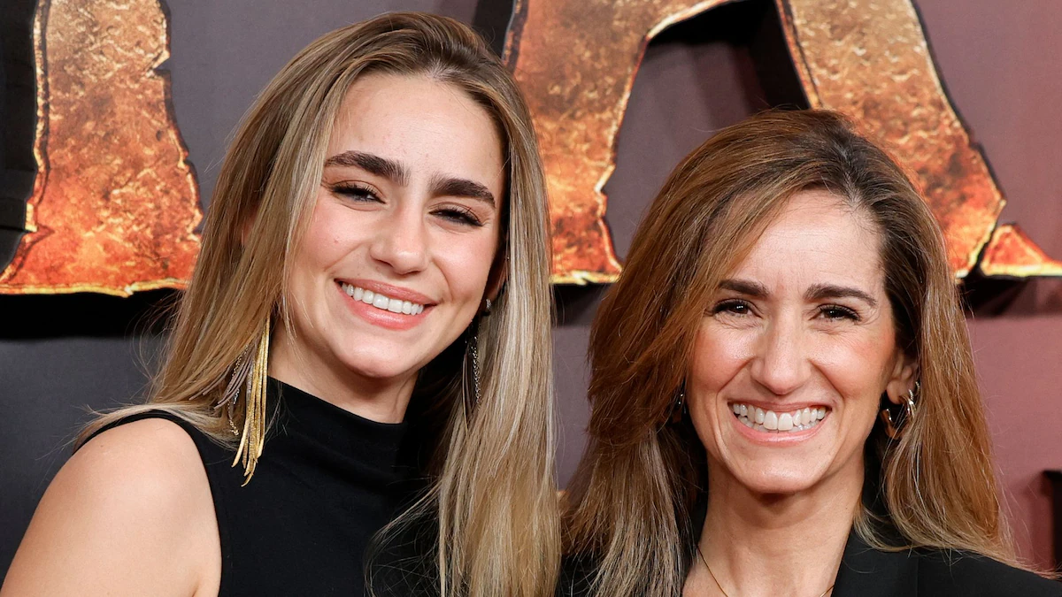 El 'matchy, matchy' de Alejandra Martos y su hija Manuela para una noche de cine en Madrid